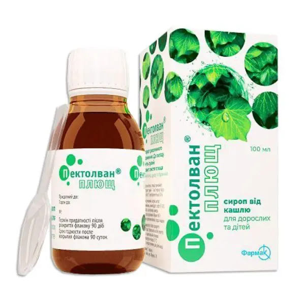 Pectolvan (Hederae helicis e folium) syrup 100 ml.