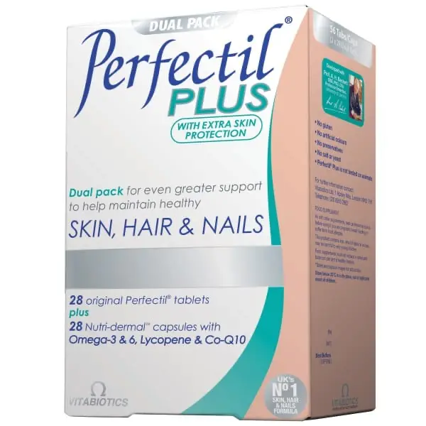 Perfectil Plus hair extra support tablets #60