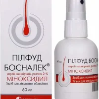 Pilfud Bosnalek (minoxidil) spray 2% 60 ml.