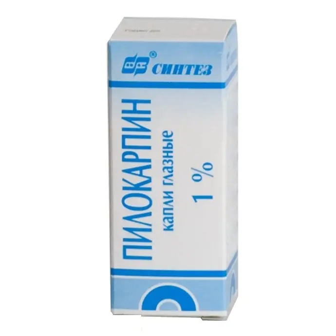 Pilocarpine-DIA (pilocarpine) eye drops 10 mg/ml. 5 ml.