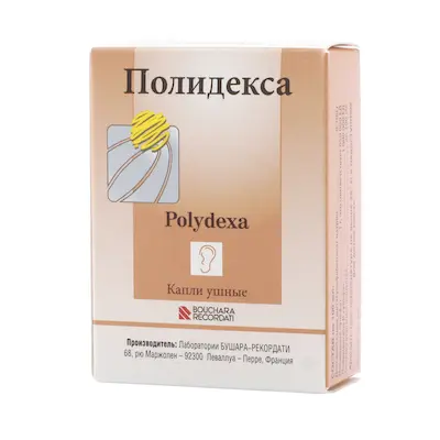 Polidexa (neomycin sulfate) ear drops 10.5 ml. bottle