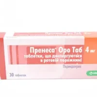 Prenesa Oro (perindopril) tablets 8 mg. #30