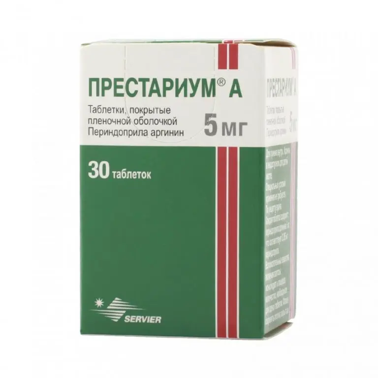 Prestarium Argynin Combi tablets 5/1