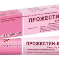 Progestin-KR (progesterone) gel 1% 40 grams tube