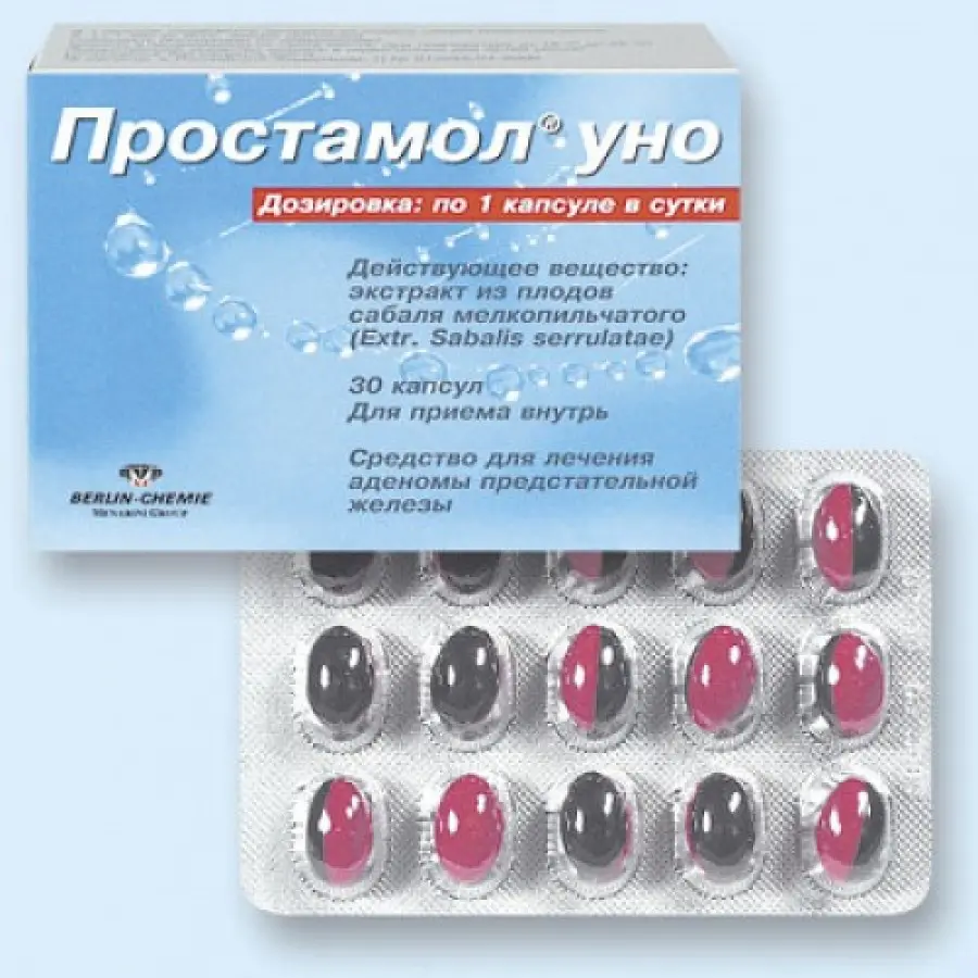 Prostamol UNO (sabal fine-grained) capsules #60