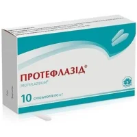 Proteflazid suppositories 3g. #10