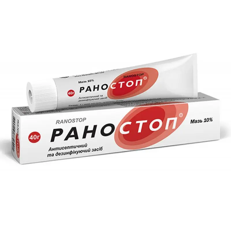 Ranostop (povidone-iodine) ointment 10% 40 g