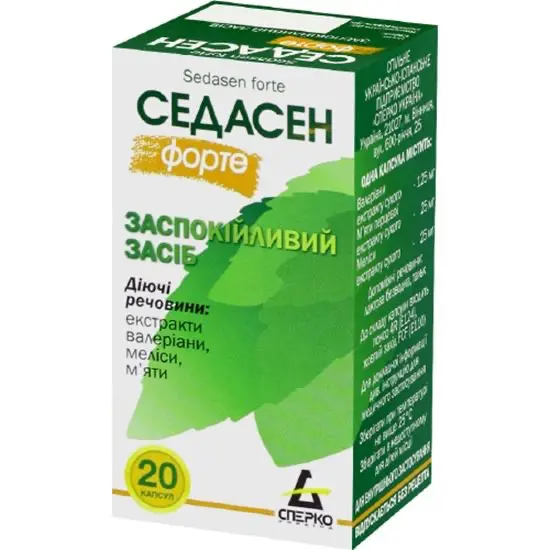 Sedasen Forte (extracts of valerian