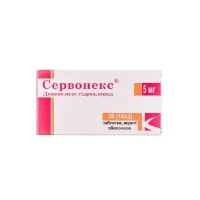 Servonex (donepezil) tablets 5 mg. #28