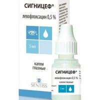 Signicef (levofloxacin) eye drops 0.5%