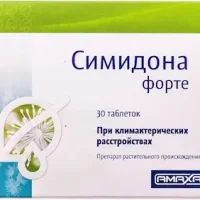 Simidona forte (cimicifugae rhizoma) tablets 13 mg. #30