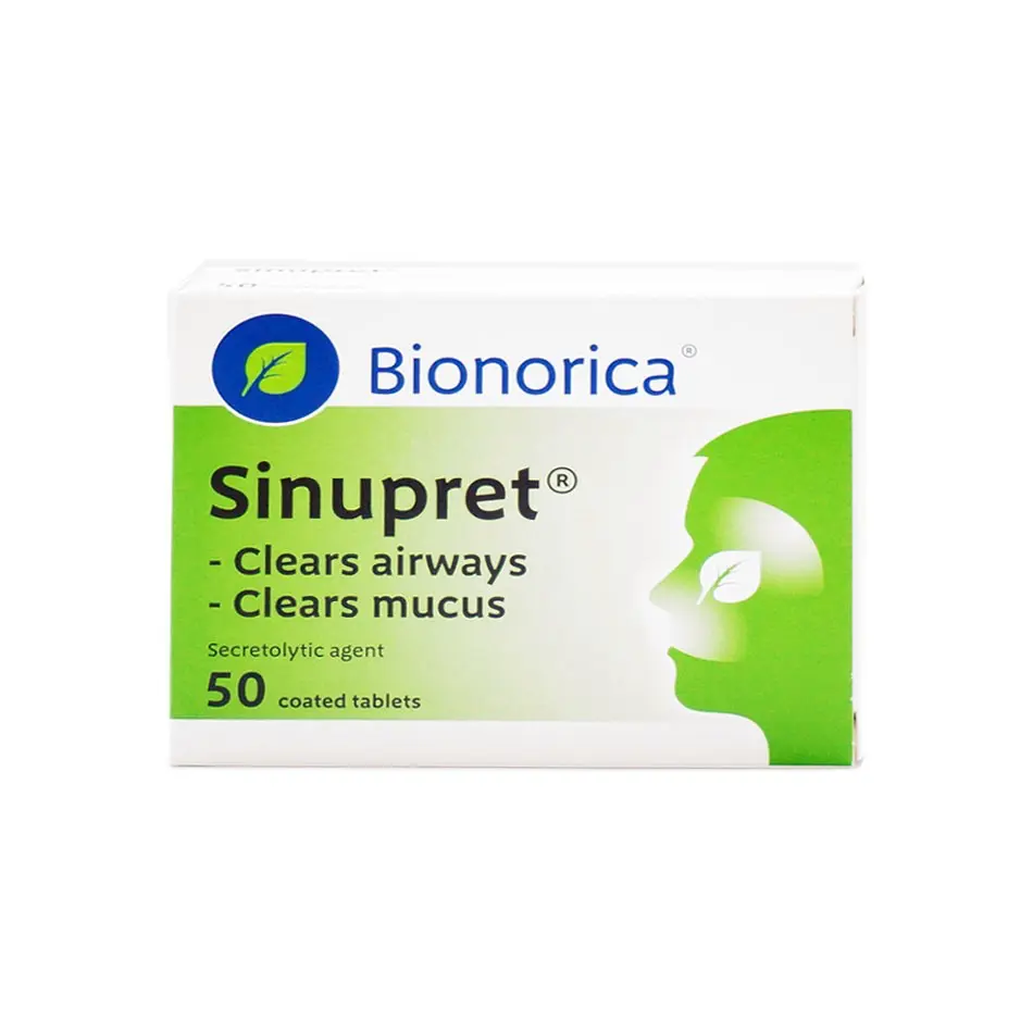 Sinupret (gentian root) tablets #50