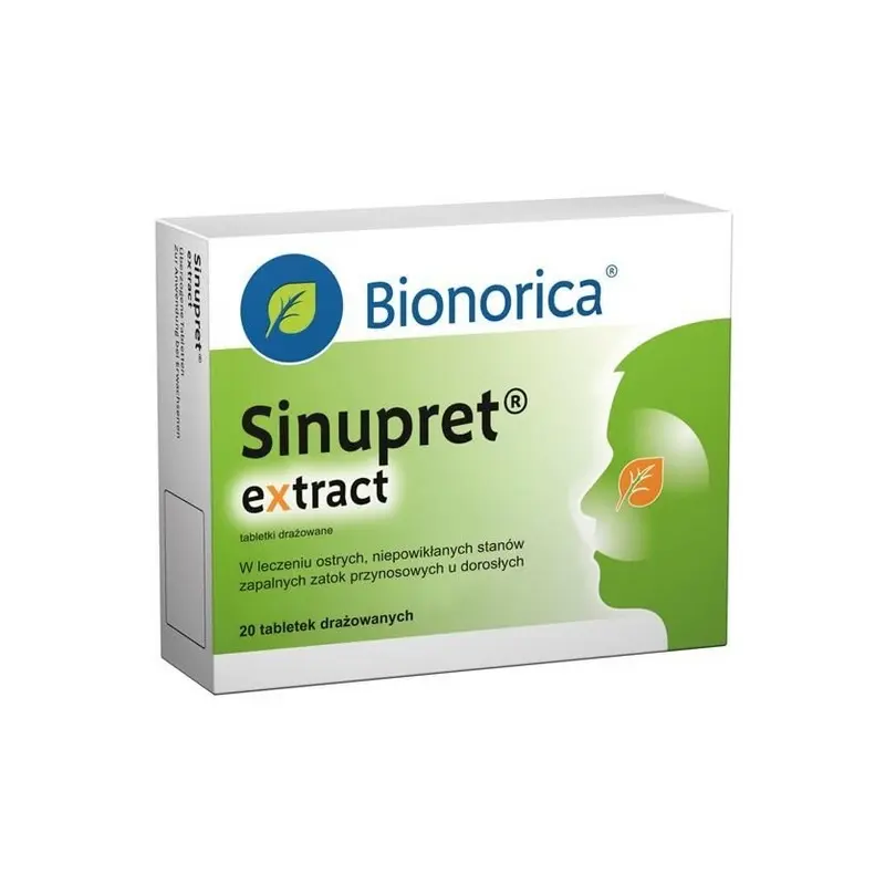 Sinupret extract (gentian root) tablets #20