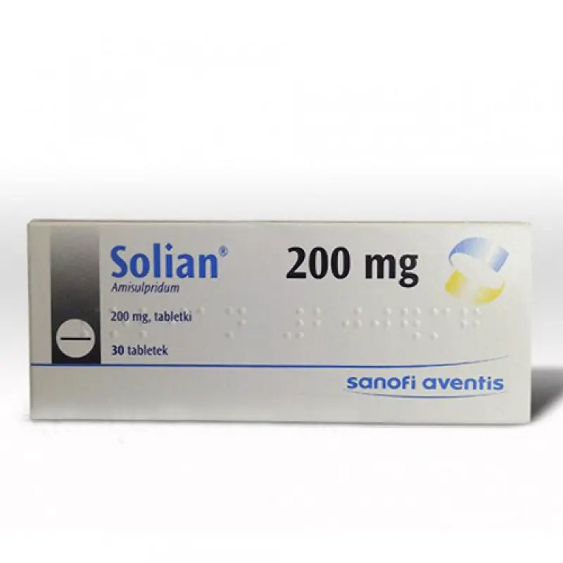 Solian (amisulpride) tablets 200 mg. #30