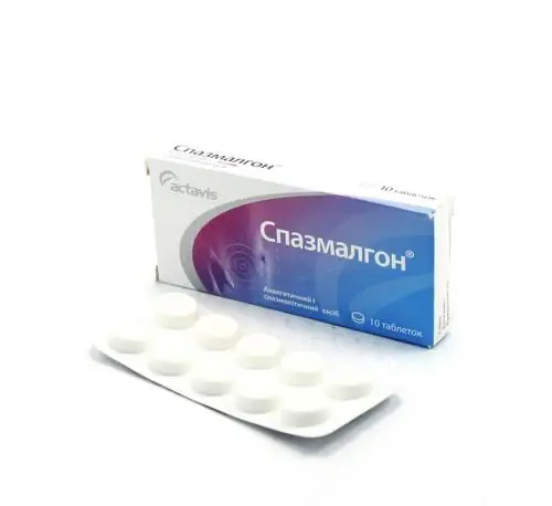 Spazmalgon (metamizole