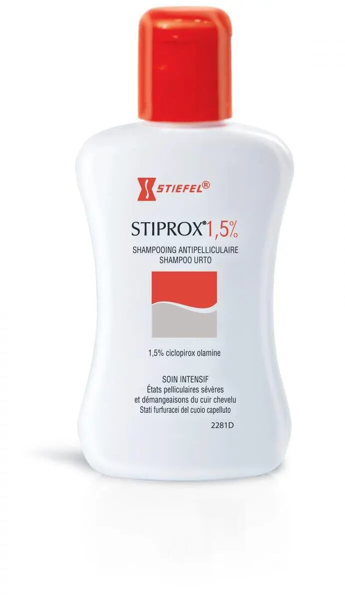 Stiprox (cyclopiroxolamine) shampoo 1.5% 100 ml.
