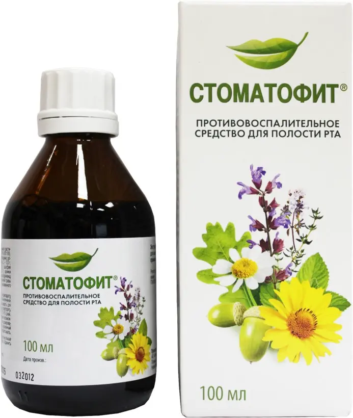 Stomatofit (chamomile flowers extract) oral solution 100 ml.