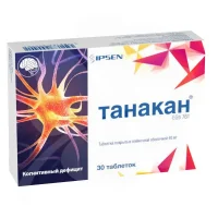 Tanakan (Ginkgo biloba) tablets 40 mg. #30