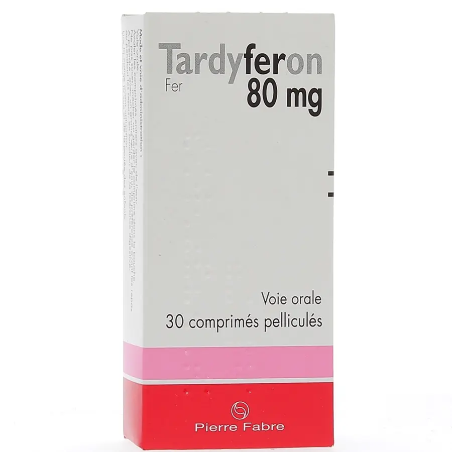 Tardiferon (iron (II)) tablets 80 mg. #30