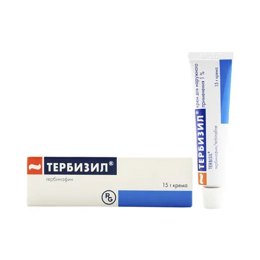 Terbizil (terbinafine hydrochloride) cream 1% 15 g