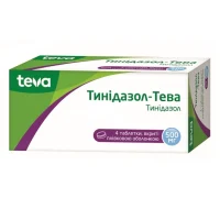 Tinidazol-Teva (tinidazole) tablets 500 mg. #4