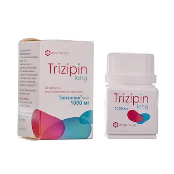 Trizipin Long (meldonium) tablets 1000 mg. #28