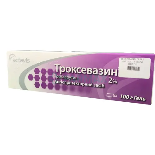 Troxevazin (troxerutin) gel 2% 100 g