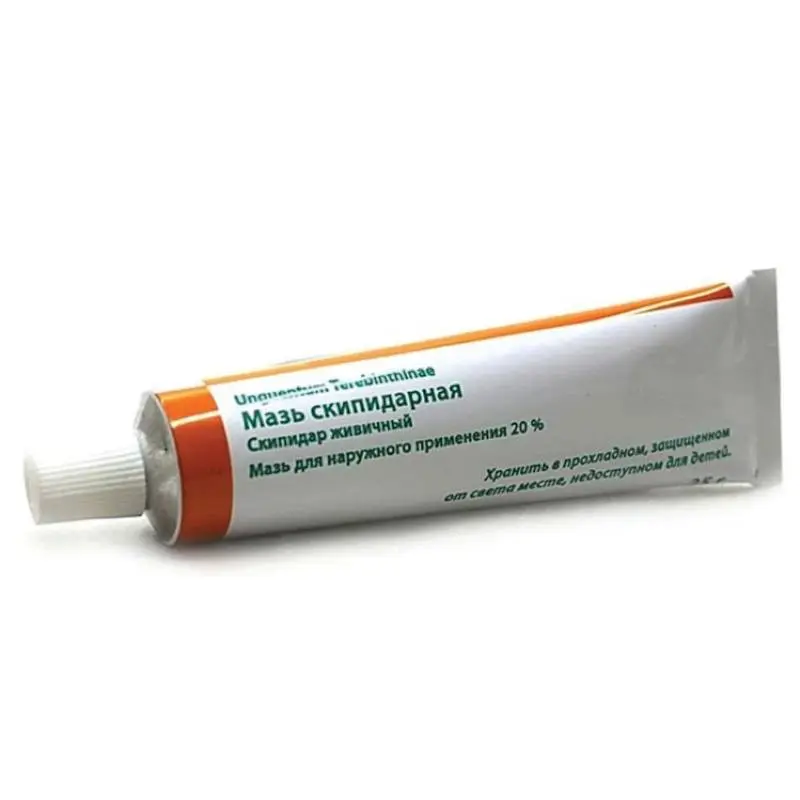 Turpentine (oil turpentine) ointment 20% 25 g