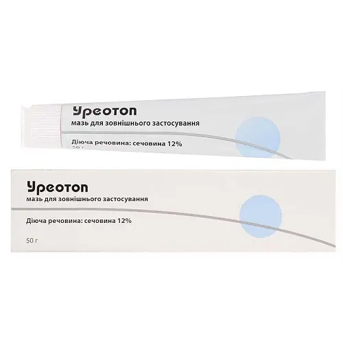 Ureotop (urea) ointment 12% 50 g