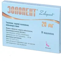 Zolopent (pantoprazole) tablets 20 mg. #14
