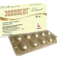 Zolopent (pantoprazole) tablets 40 mg. #30