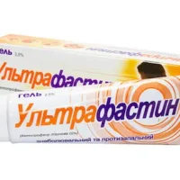 Ultrafastin (ketoprofen) gel 2.5% 50 g